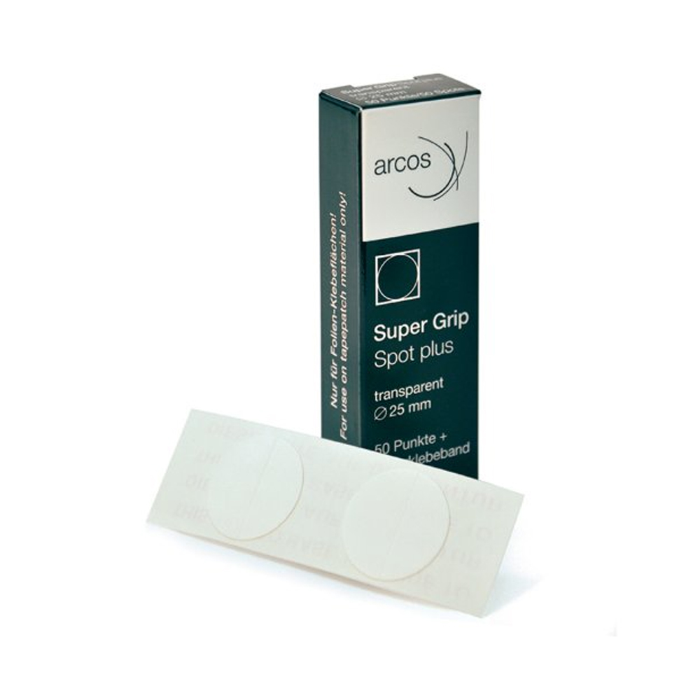 Arcos Super Grip Spot Plus Klebepunkte für Haarsysteme - 2,5 cm - 50 Stück