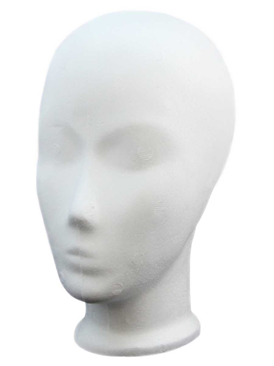 Perücken Styroporkopf Damen I Kopfgrösse 54-56 cm