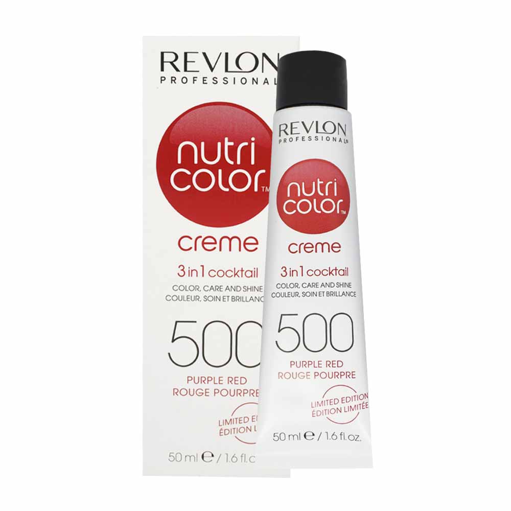 Revlon Nutri Color Creme für Echthaar - 500 Purple Red  50 ml