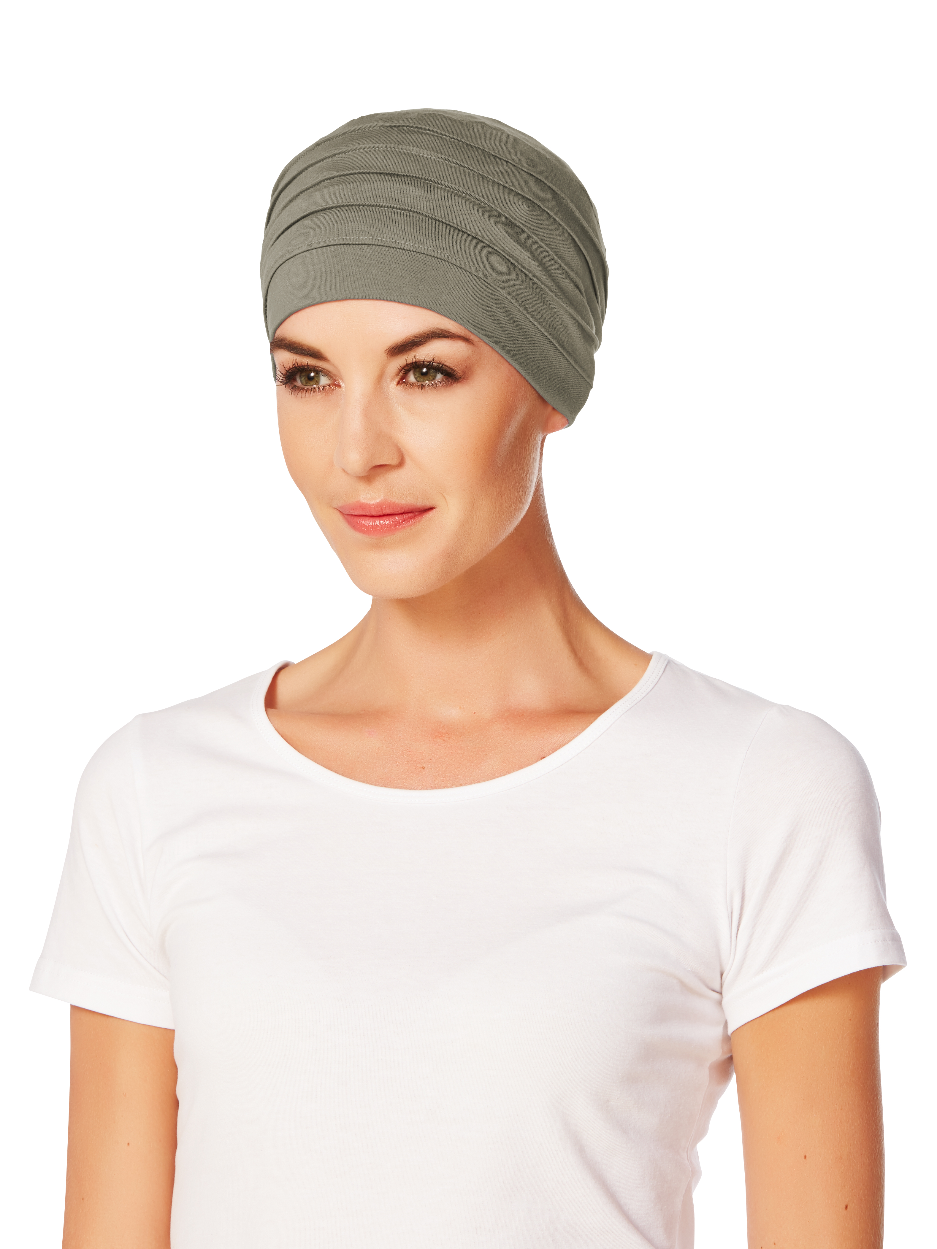 Christine Headwear Turban - Yoga - 338 brown green