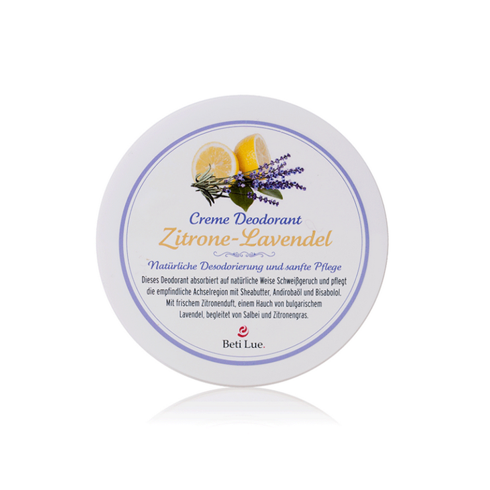 Beti Lue Creme Deodorant Zitrone - Lavendel 50 ml